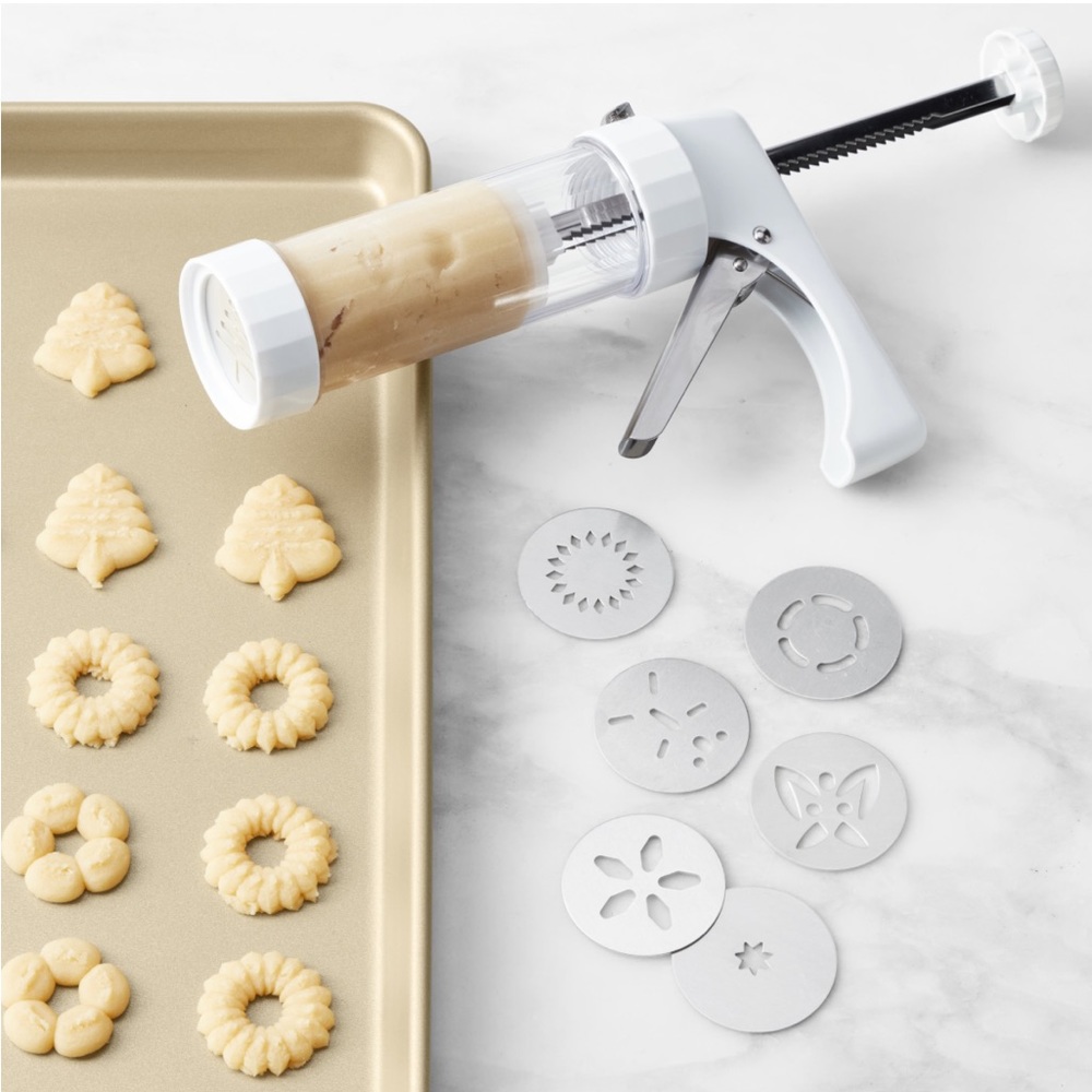 Kuhn Rikon Spritz Cookie Press Decorating Kit